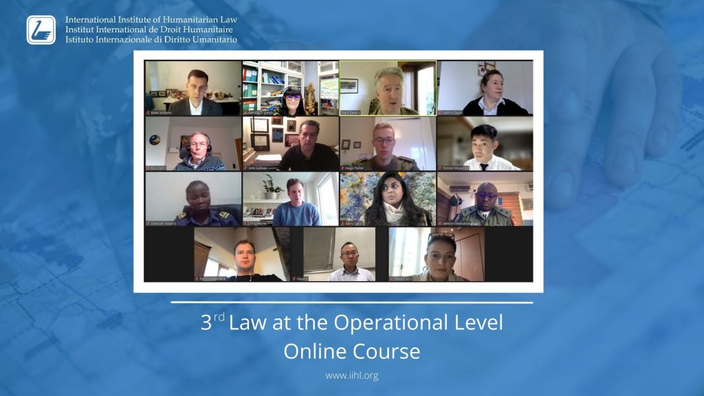 Opening of the 3rd Law at the Operational Level Online Course