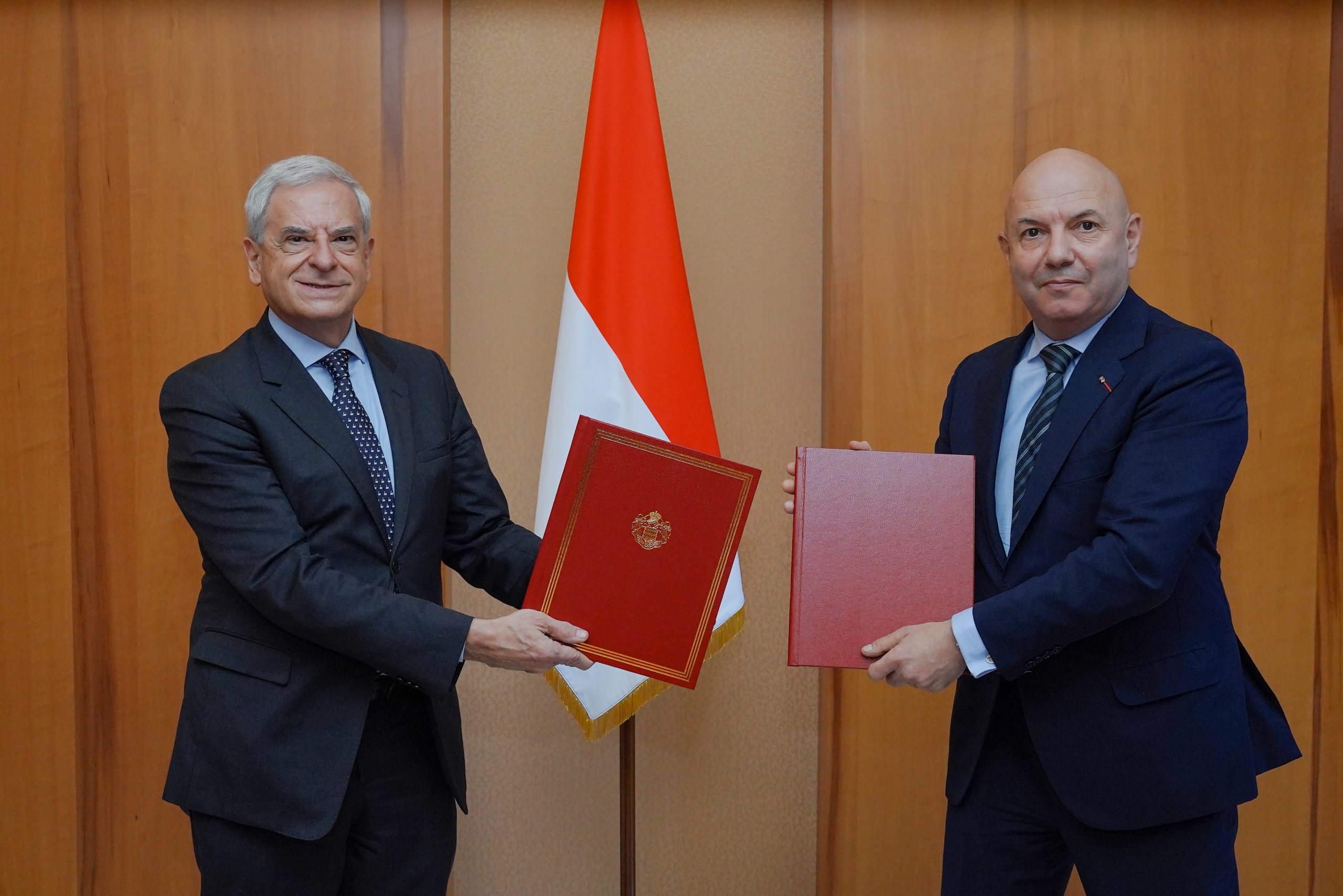 Renewed the cooperation agreement between the Institute and the Principality of Monaco