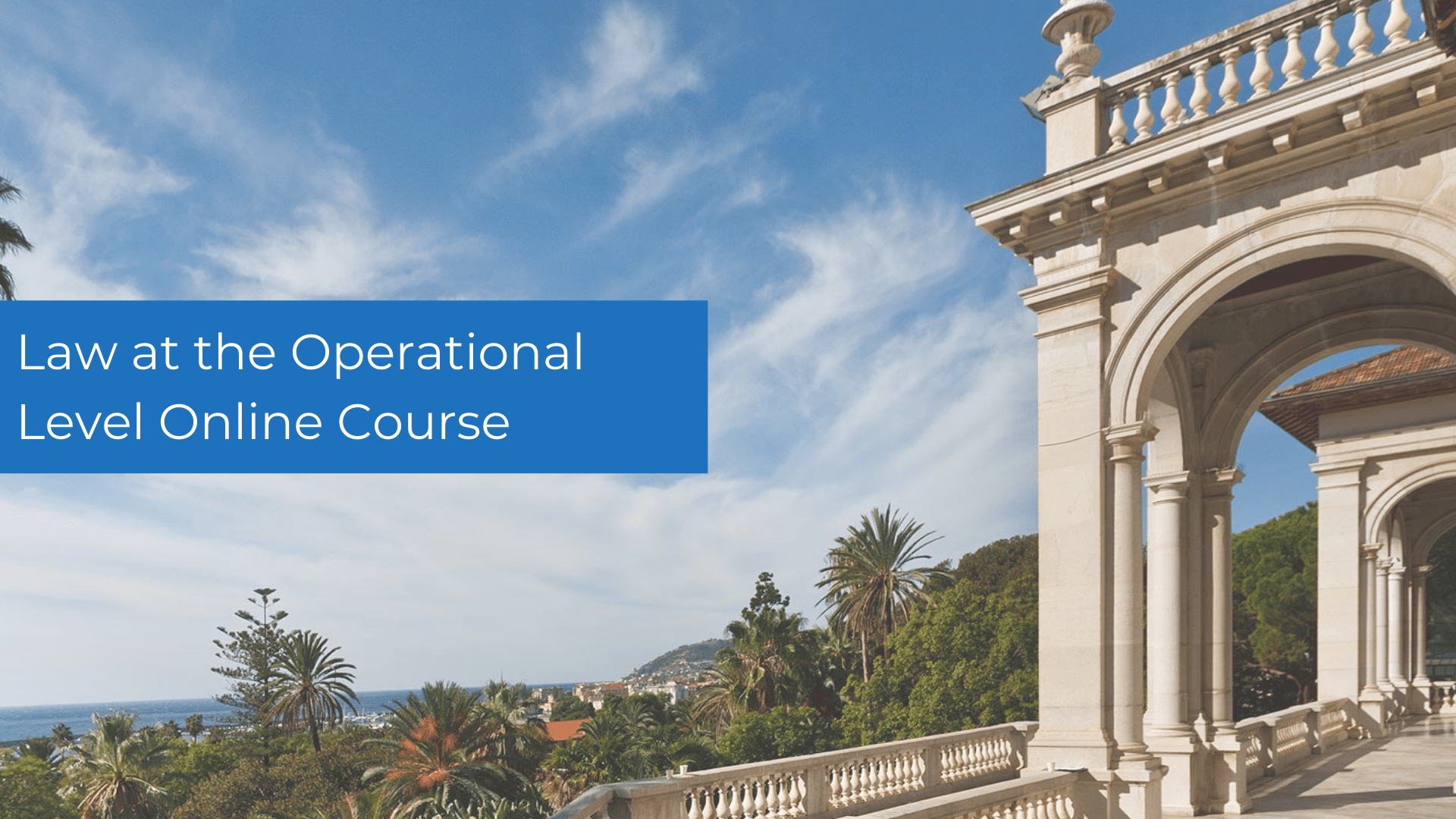 3<sup>rd</sup> Law at the Operational Level Online Course – Registration is open!