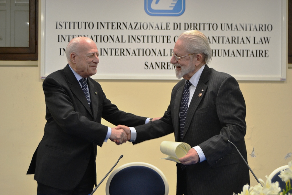 Institute’s “Prize for the Promotion, Dissemination and Teaching of International Humanitarian Law”