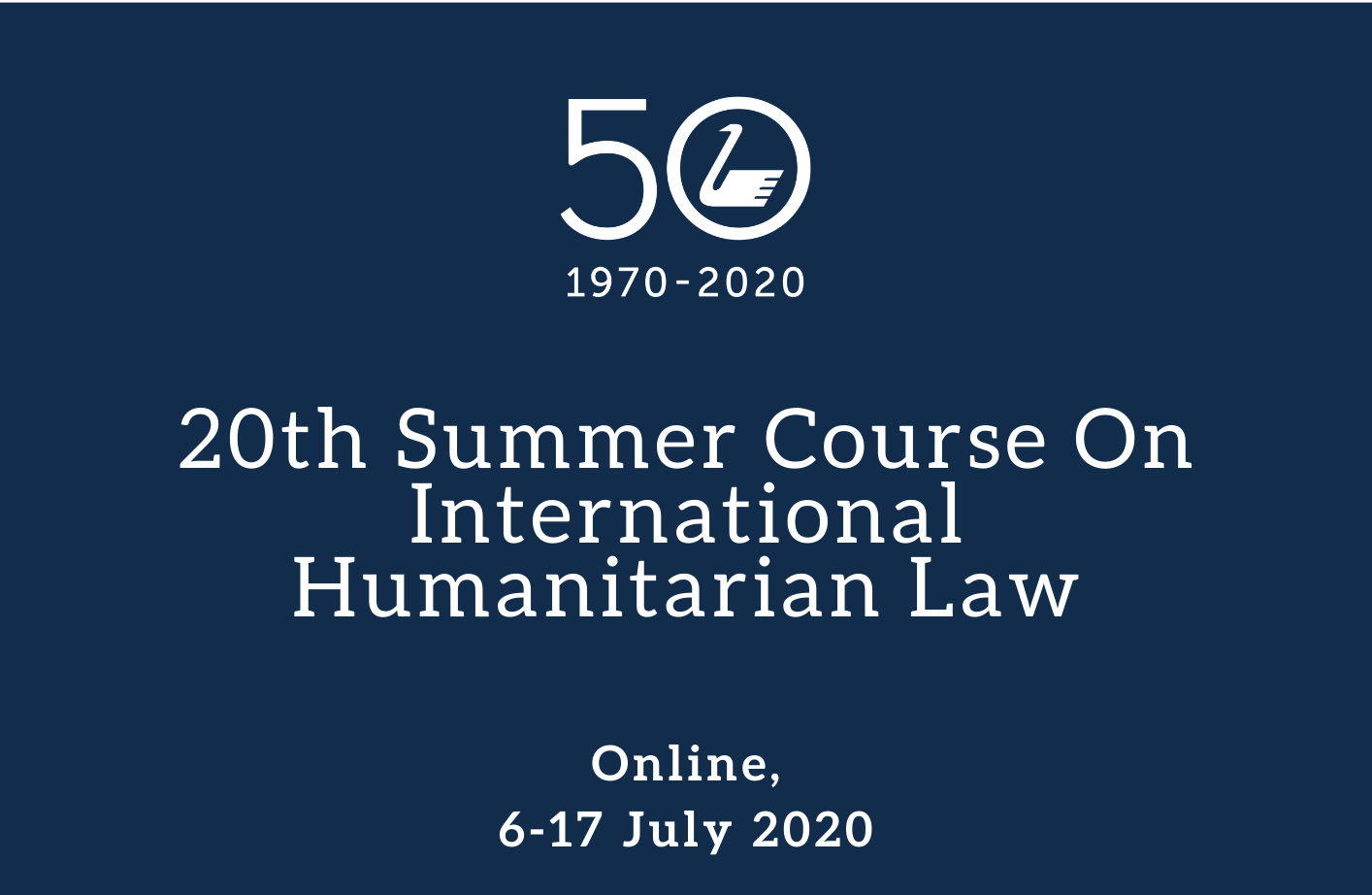 1st Online Summer Course on IHL